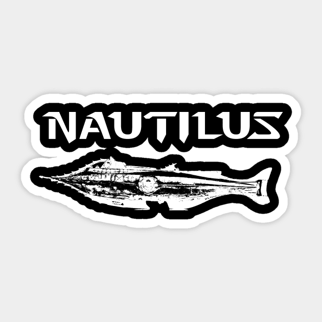 nautilus Sticker by horrorshirt